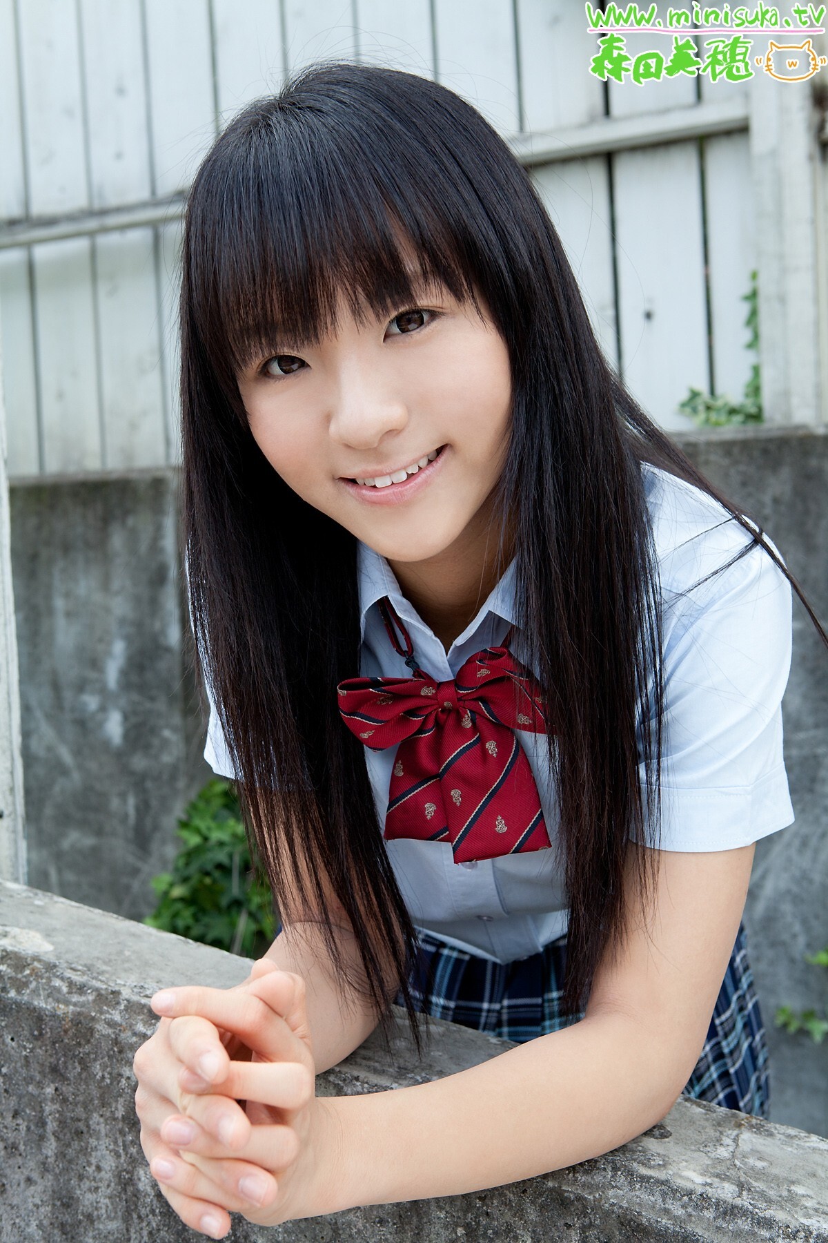 森田美穂 (1) [Minisuka.tv] 现役女子高生 Miho Morita 日本美女写真